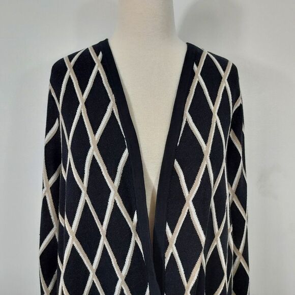 Croft and Barrow Open Front Cardigan Sweater Cotton Modal Long Sleeve Womens 2X - Picture 3 of 12